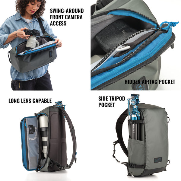 Tenba Zaino Solstice V2 Sling 16L Grey Tenba Zaino Solstice V2 Sling 16L Grey